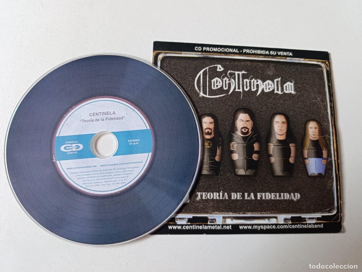 CDs de m&uacute;sica: CENTINELA' Teor&iacute;a De La Fidelidad' CD &Aacute;lbum promo 2009 heavy metal