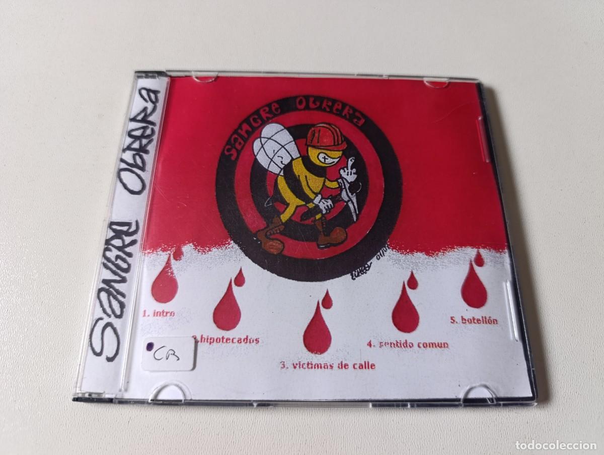 CDs de m&uacute;sica: SANGRE OBRERA 'Sangre Obrera' CD-R EP maqueta punk rock banda de Valdepe&ntilde;as (Ciudad Real)