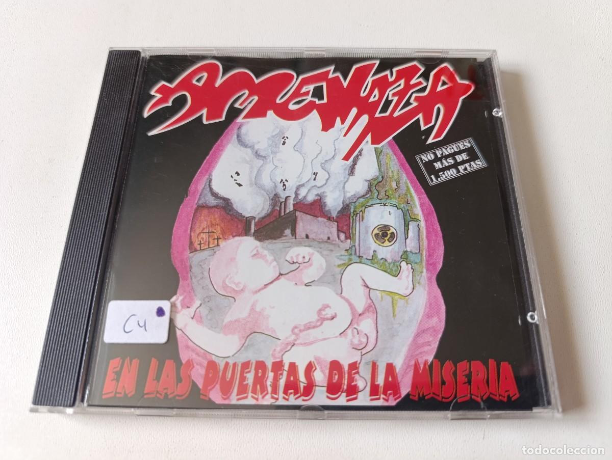 CDs de m&uacute;sica: AMENAZA 'En Las Puertas De La Miseria' CD &Aacute;lbum 1998 punk rock