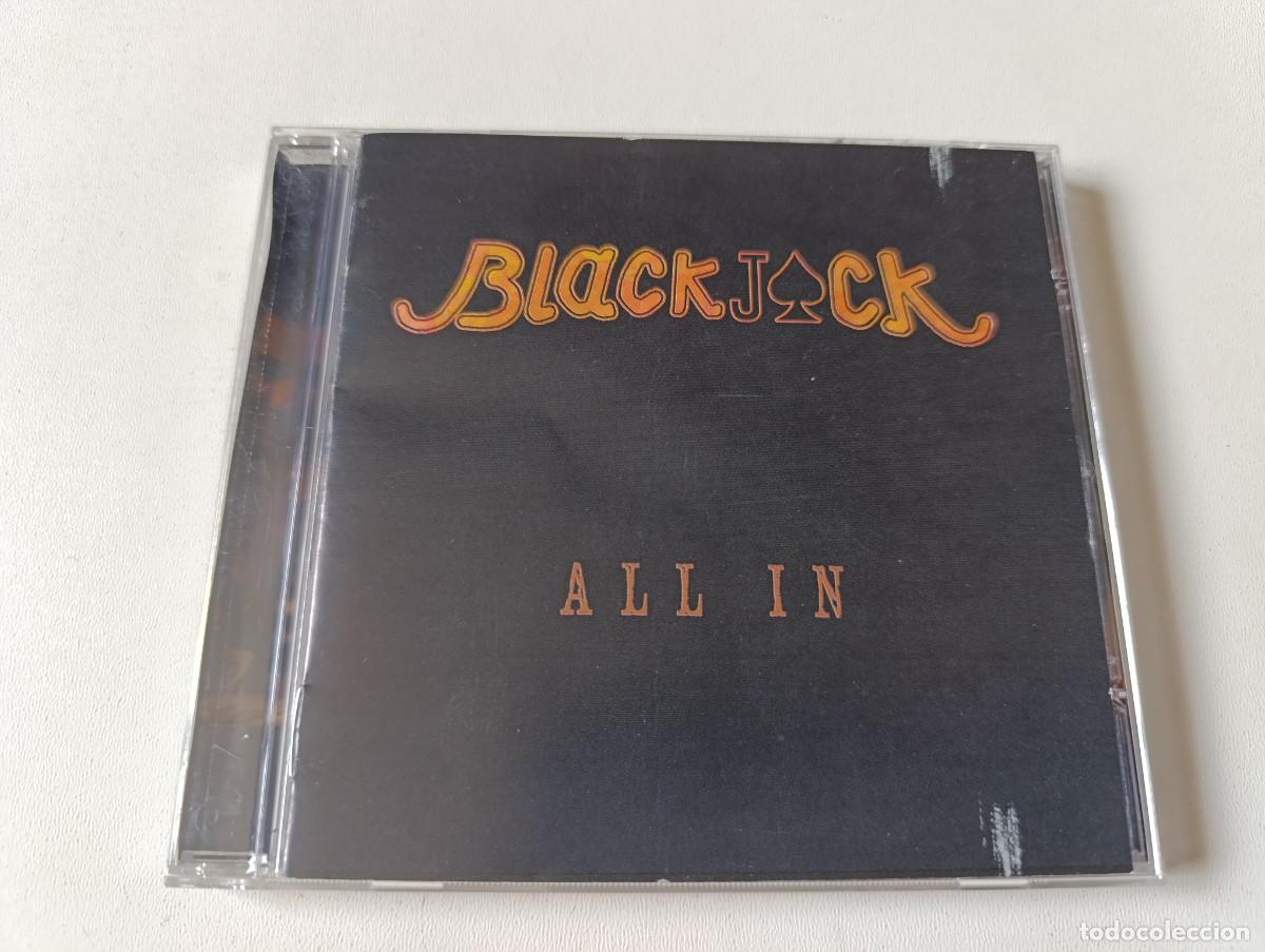 CDs de m&uacute;sica: BLACK JACK 'All In' CD &Aacute;lbum 211 banda de heavy rock de Albacete Blackjack