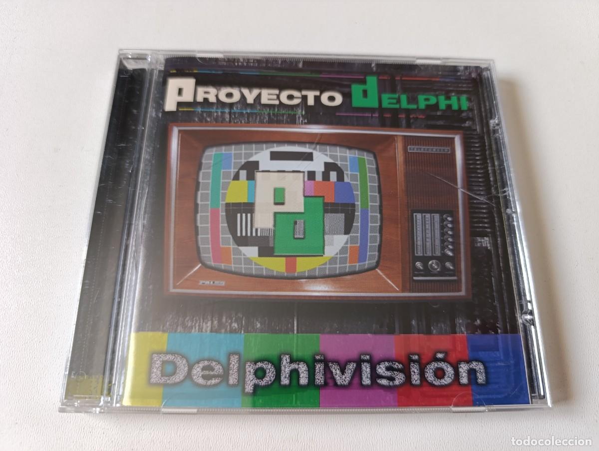 CDs de m&uacute;sica: PROYECTO DELPHI 'Delphivisi&oacute;n' CD &Aacute;lbum 2012 banda de pop rock de Ciudad Real