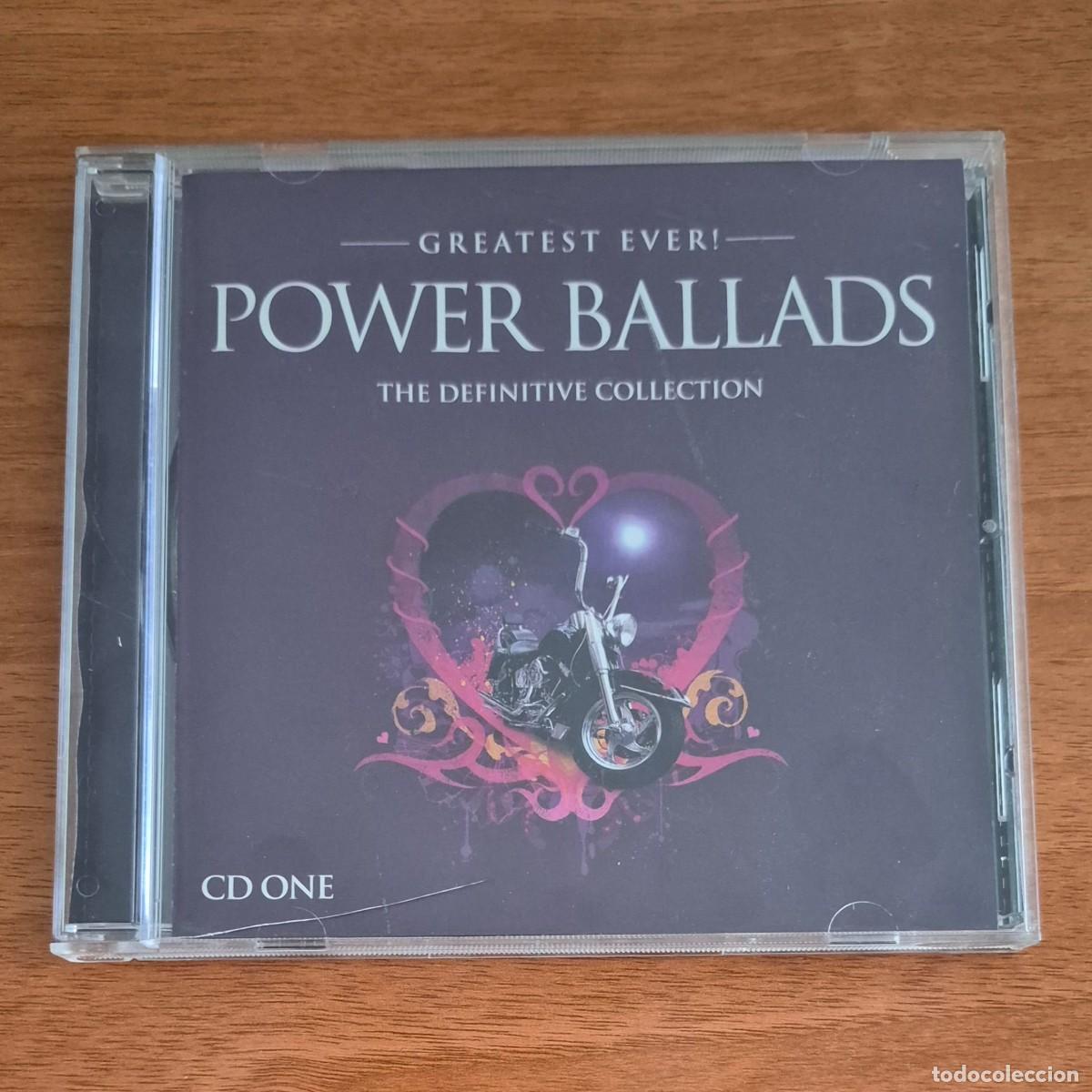 CDs de m&uacute;sica: GREATEST EVER! POWER BALLADS: THE DEFINITIVE COLLECTION - CD (ONE)
