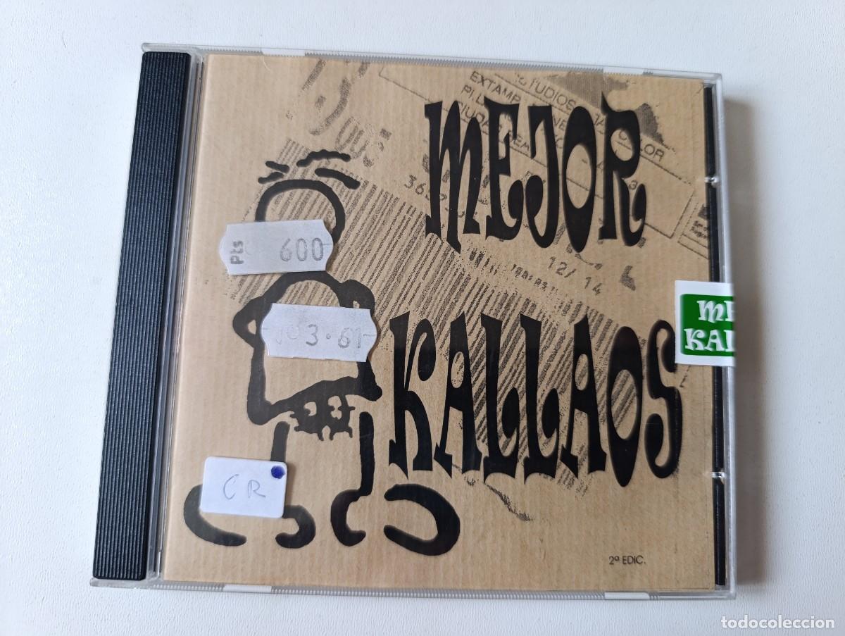 CDs de m&uacute;sica: MEJOR KALLAOS 'Mejor Kallaos' CD EP maqueta 2001 banda de punk rock de Ciudad Real