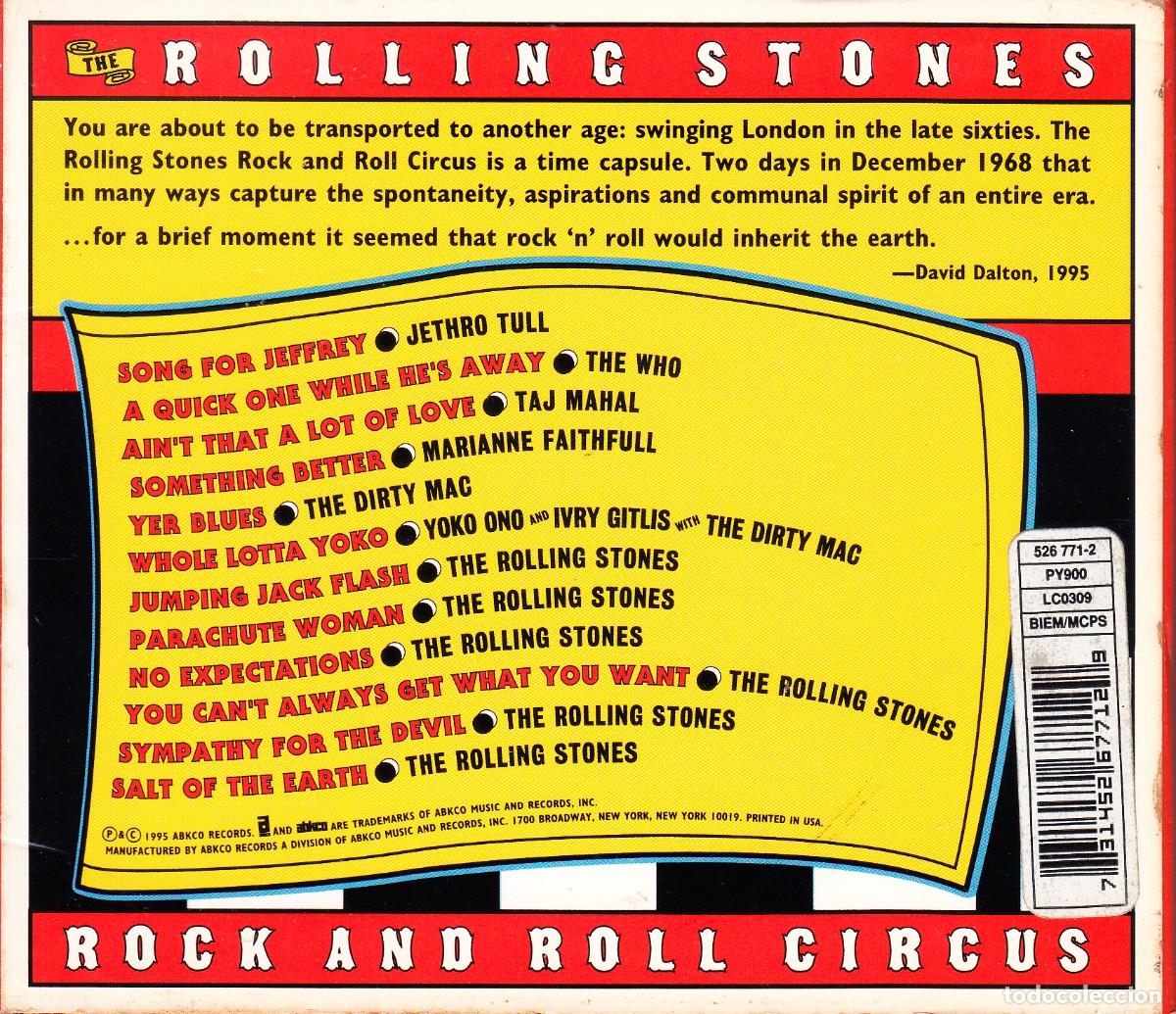 CDs de m&uacute;sica: VV.AA. ROCK AND ROLL CIRCUS. CD. - Foto 2