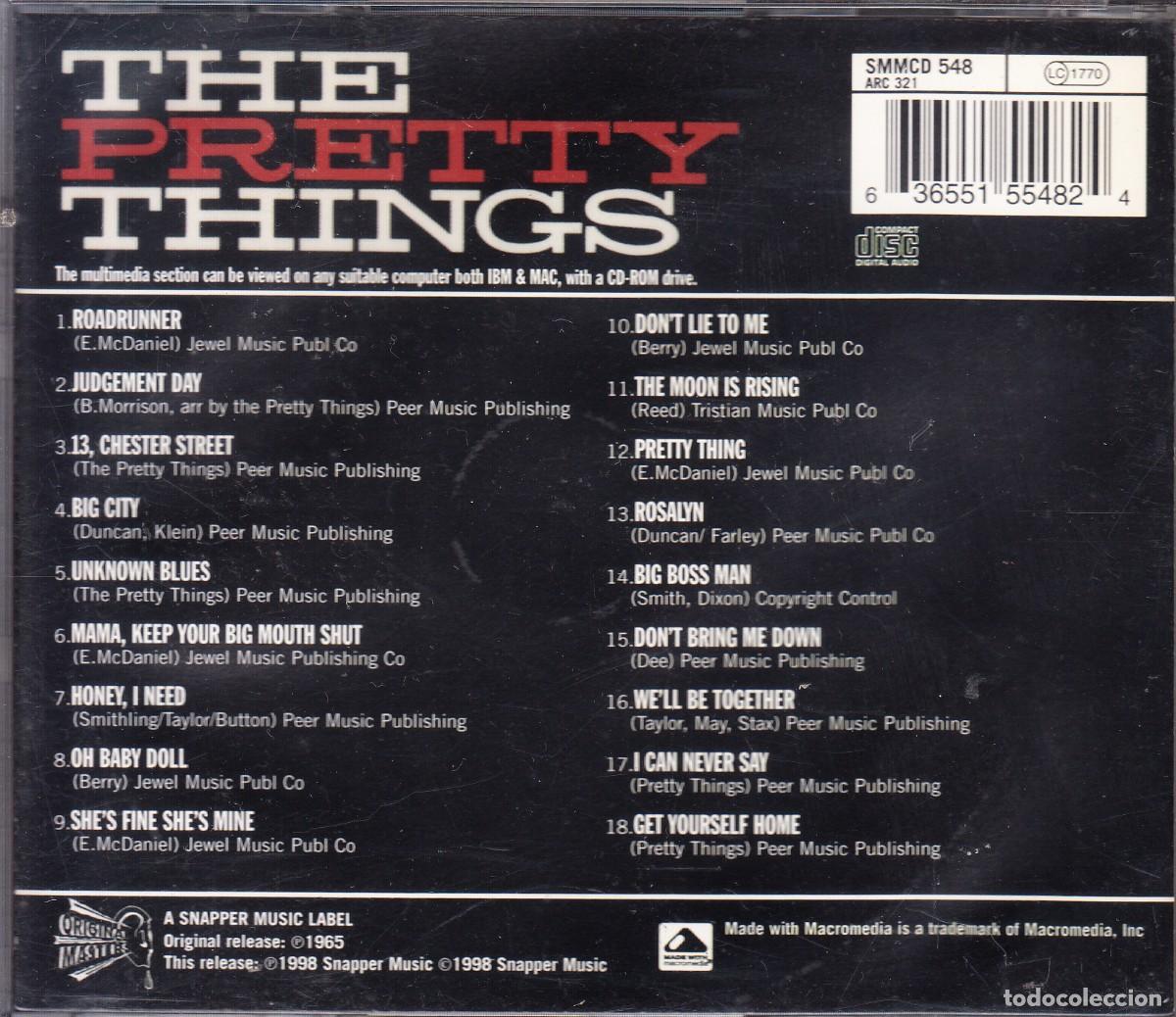 CDs de m&uacute;sica: THE PRETTY THINGS. FIRST DISC. CD. - Foto 2
