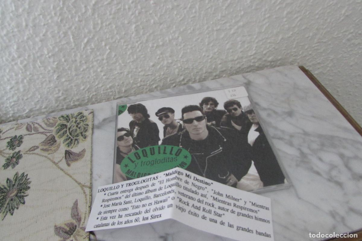 CDs de m&uacute;sica: LOQUILLO Y TROGLODITAS - Maldigo Mi Destino - CD SINGLE PROMO CADENA 100