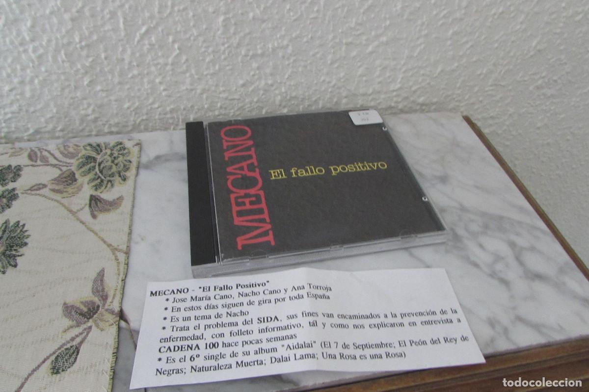CDs de m&uacute;sica: Mecano - El Fallo Positivo CD Maxi 1992 CADENA 100 - MUY raro - 4 temas