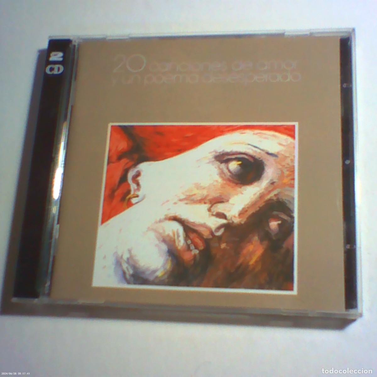 CDs de m&uacute;sica: 2 cd's luis eduardo aute. 20 canciones de amor. bmg 1986 spain. 22 temas (seminuevo)
