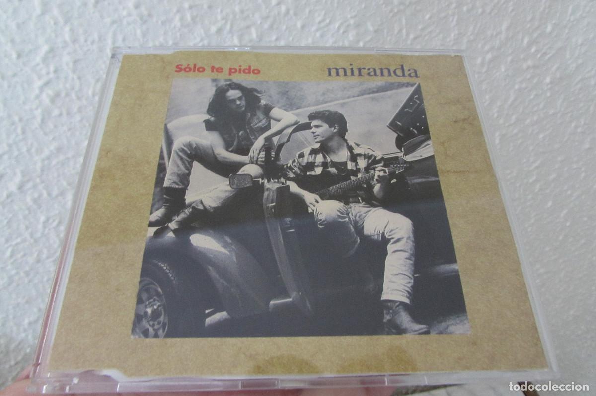 CDs de m&uacute;sica: MIRANDA. SOLO TE PIDO. CD SINGLE