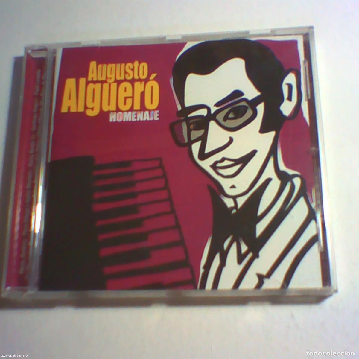CDs de m&uacute;sica: cd augusto alguer&oacute;. homenaje. universal 2003 spain. 17 temas (seminuevo)