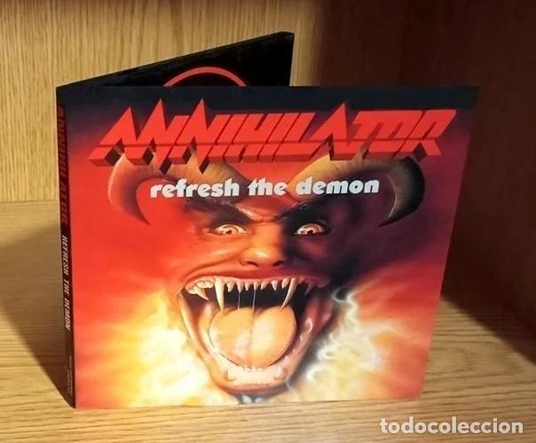 CDs de m&uacute;sica: ANNIHILATOR. REFRESH THE DEMON. CD. DIGIPACK.