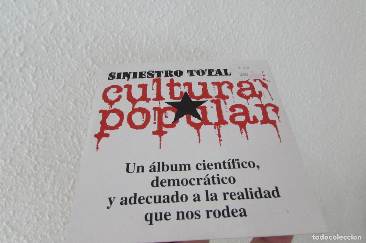Musik-CDs: SINIESTRO TOTAL &ldquo;CULTURA POPULAR&rdquo;. CD SINGLE