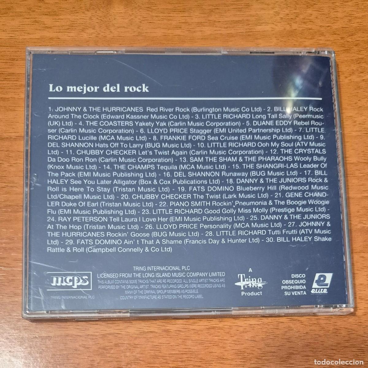 CDs de m&uacute;sica: LO MEJOR DEL ROCK - CD - Foto 2