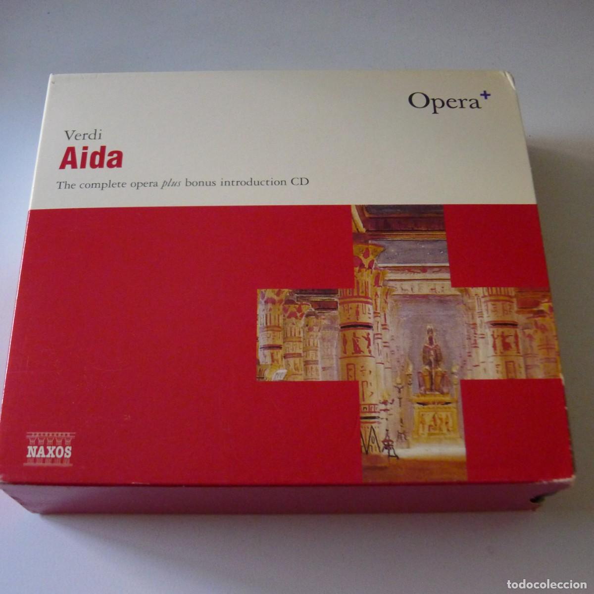 CDs de m&uacute;sica: Verdi, Maria Dragoni &bull; Kristjan Johannsson Aida. The Complete Opera 3 CD BOX SET