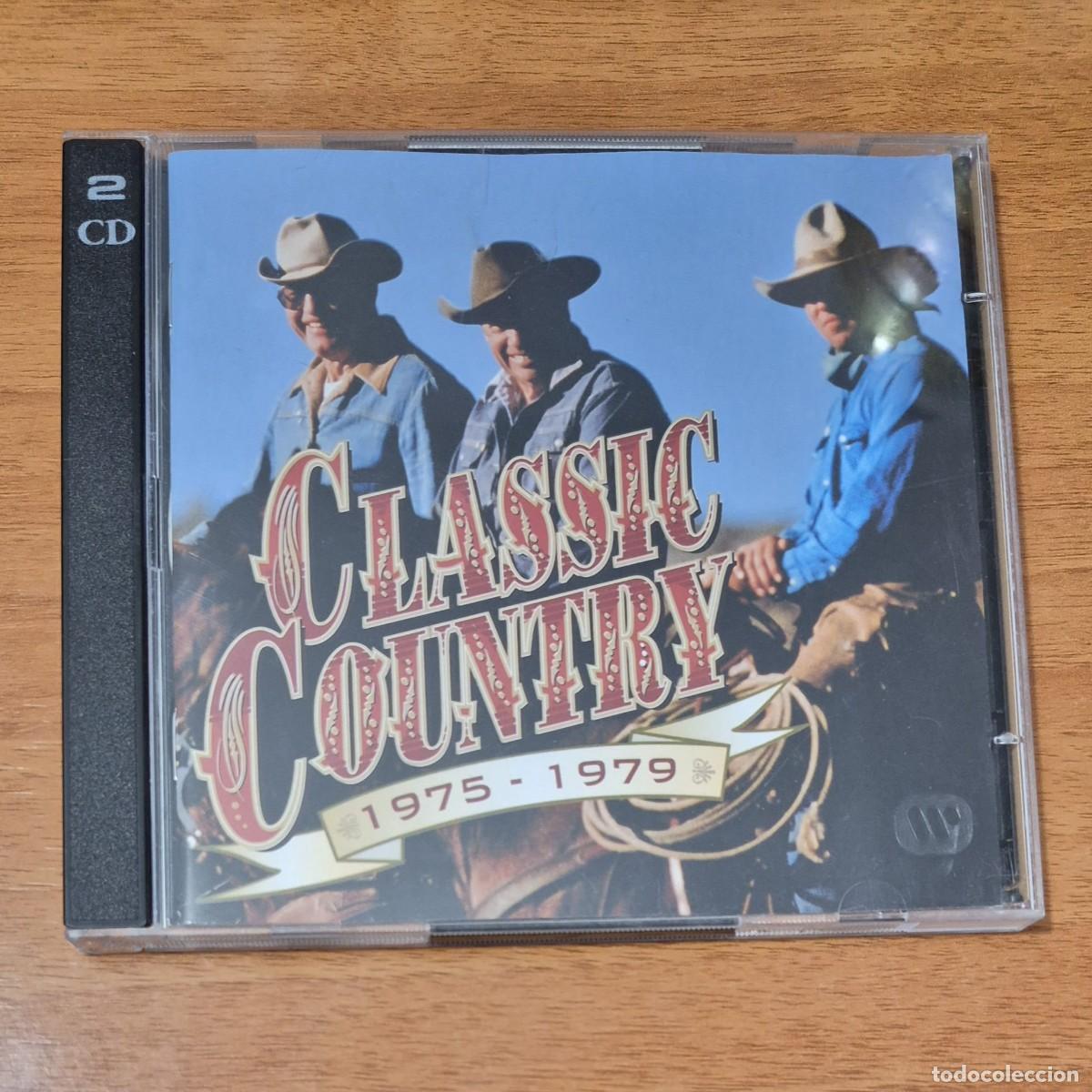 CDs de m&uacute;sica: CLASSIC COUNTRY (1975 - 1979) - 2 CD, DOBLE