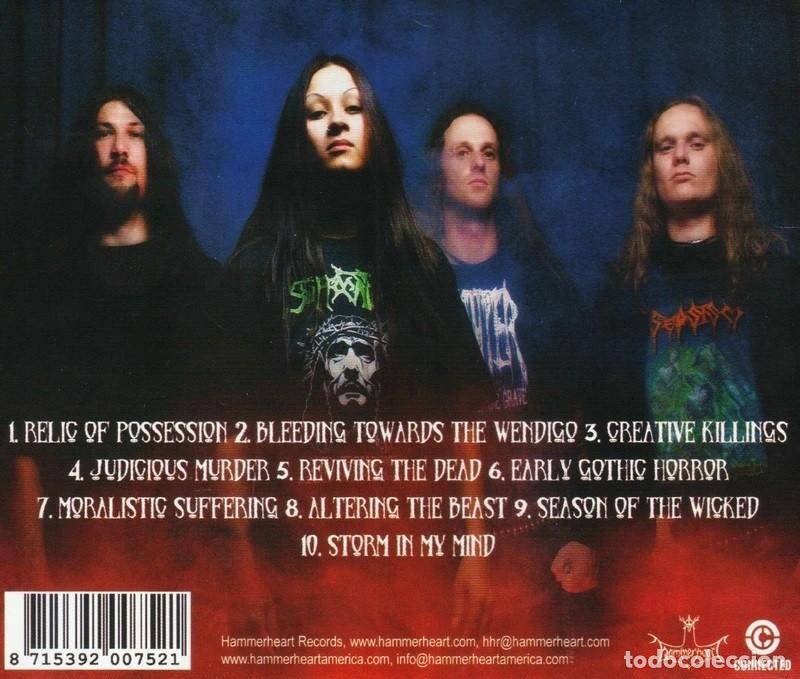 CDs de m&uacute;sica: SINISTER. CREATIVE KILLINGS. CD. - Foto 2