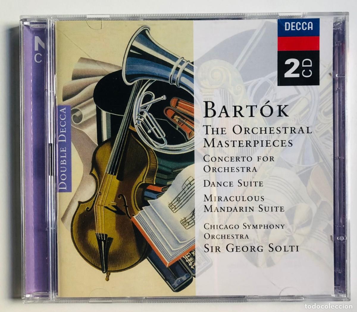 CDs de m&uacute;sica: 2 CDs - Bartok - Obras para orquesta - Sinf&oacute;nica de Chicago, Solti