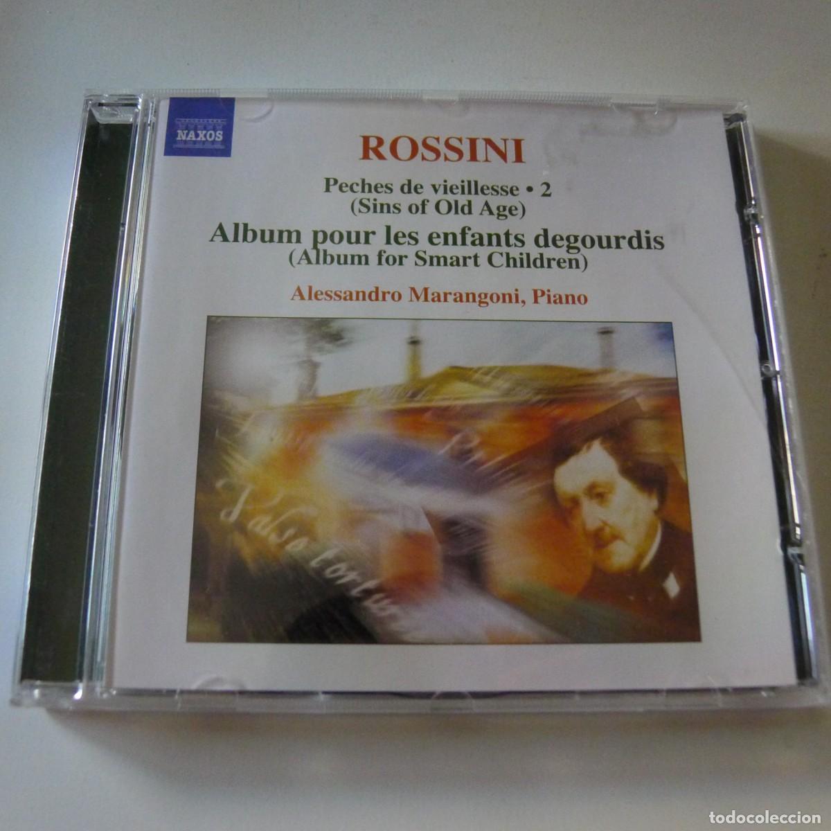 CDs de m&uacute;sica: Rossini , Alessandro Marangoni &ndash; Complete Piano Music &bull; 2 CD
