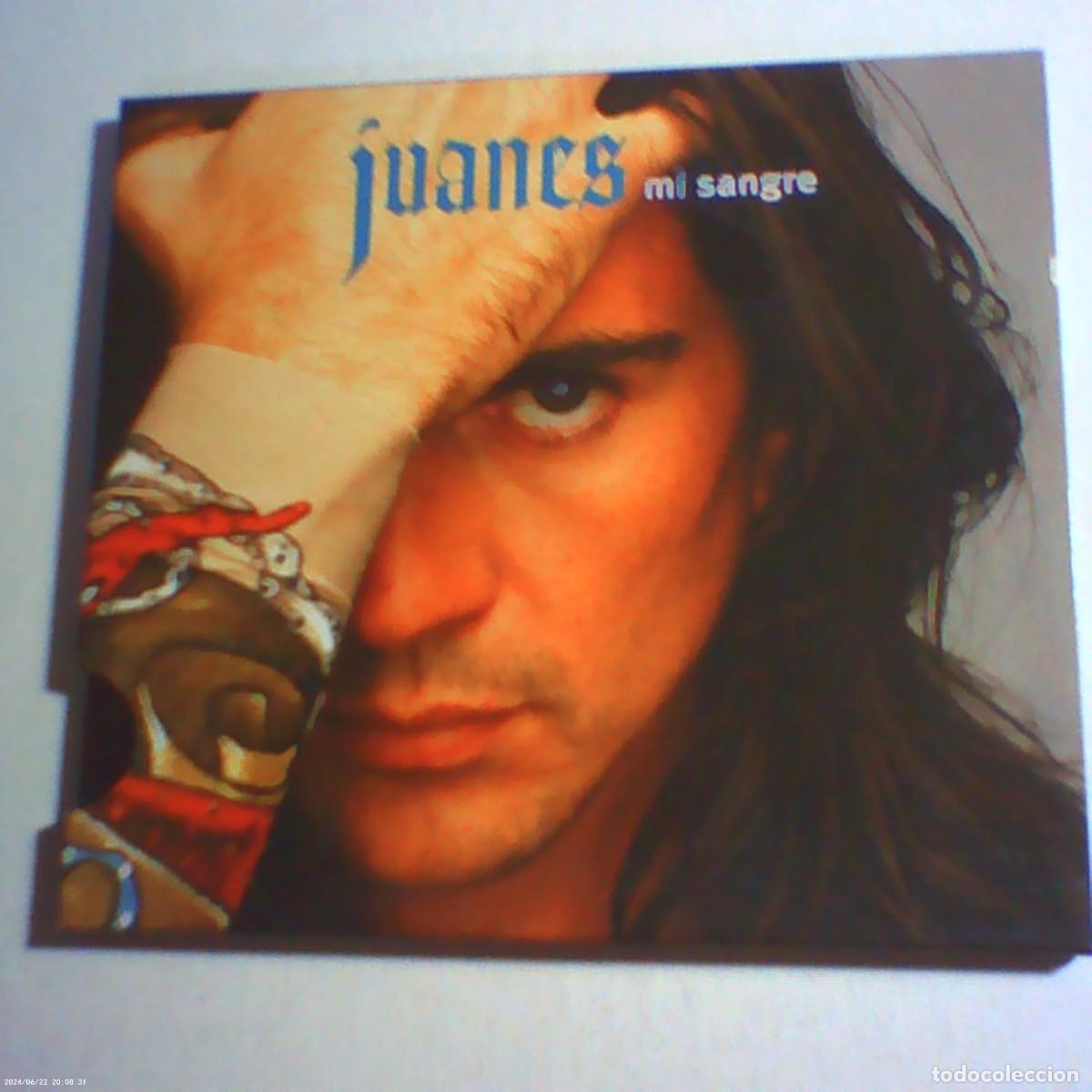 CDs de m&uacute;sica: cd juanes. mi sangre. universal 2004 EU. 12 temas (seminuevo)