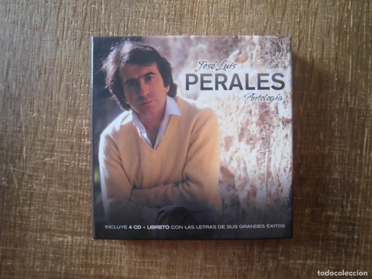 CDs de m&uacute;sica: CAJA CON 4 CD'S JOS&Eacute; LUIS PERALES ANTOLOG&Iacute;A EMI 2009