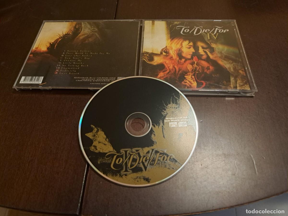 Musik-CDs: TO DIE FOR - CD - IV - GOTHIC METAL - METAL GOTICO - SPINEFARM RECORDS