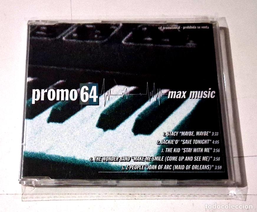 CDs de m&uacute;sica: CD &rdquo;PROMO 64 MAX MUSIC&rdquo; CD SINGLE 5 TRACKS COMO NUEVO
