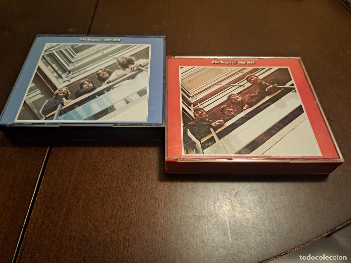 CDs de m&uacute;sica: THE BEATLES - 4 CD - DOBLE ROJO + DOBLE AZUL - 1962&1966 + 1967&1970