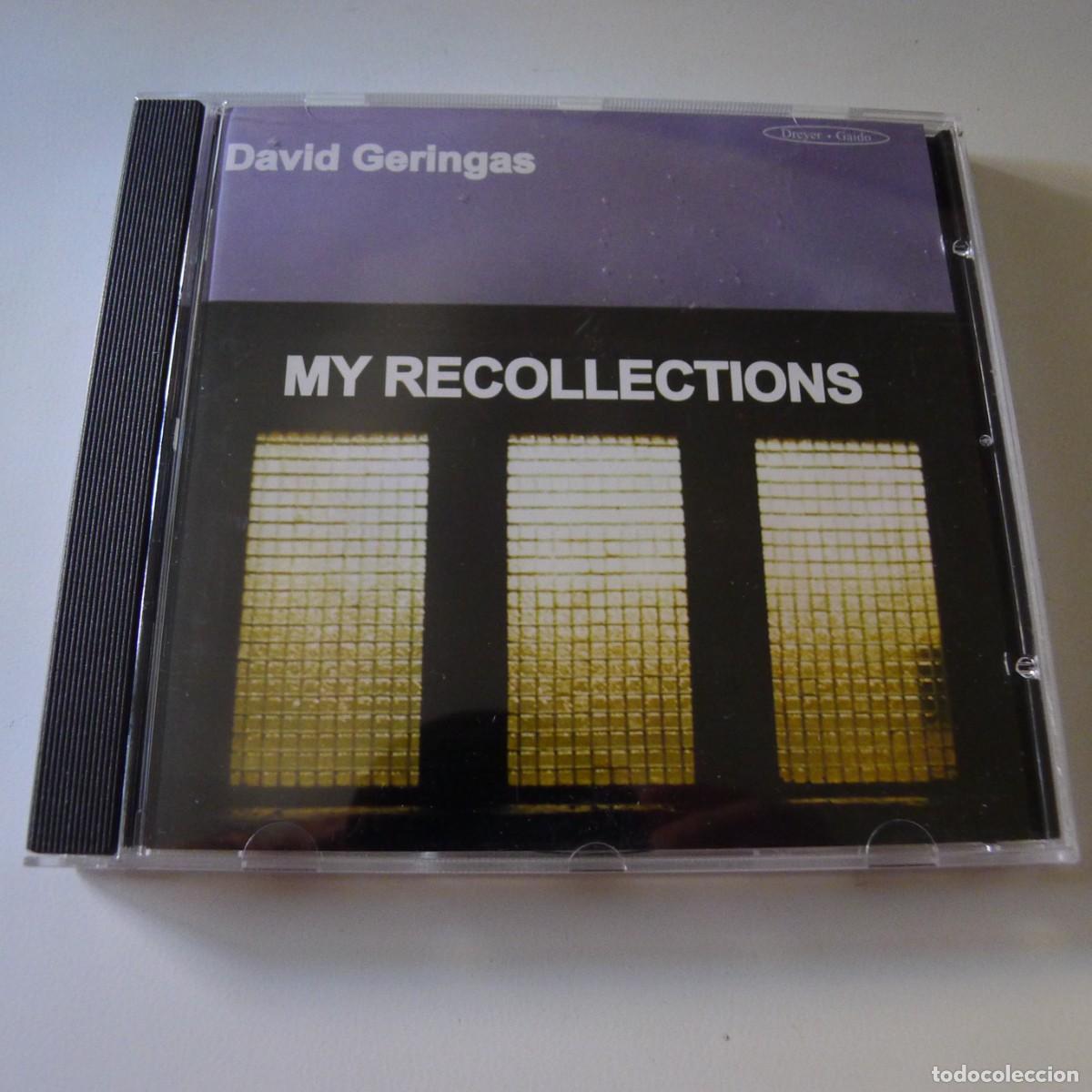 CDs de m&uacute;sica: David Geringas &ndash; My Recollections CD