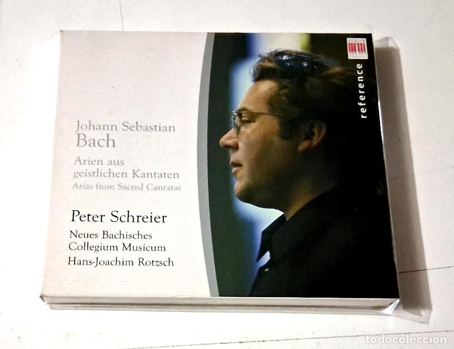 CDs de m&uacute;sica: PETER SCHREIER &rdquo;BACH ARIAS FROM SACRED CANTATAS&rdquo; CD 16 TRACKS COMO NUEVO