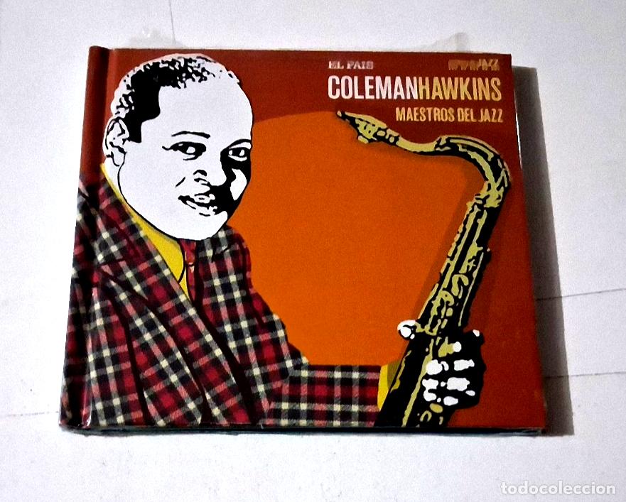 CDs de m&uacute;sica: COLEMAN HAWKINS &rdquo;MAESTROS DEL JAZZ&rdquo; CD 16 TRACKS PRECINTADO SEALED +LIBRO