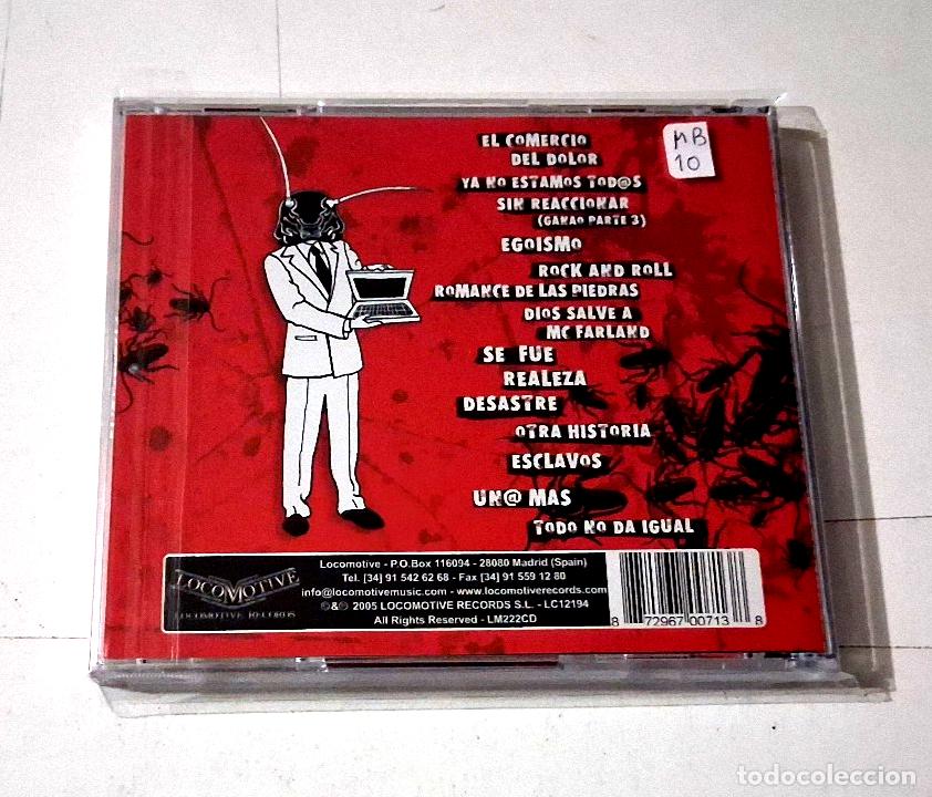 CDs de m&uacute;sica: REINCIDENTES &rdquo;EL COMERCIO DEL DOLOR&rdquo; CD - Foto 2