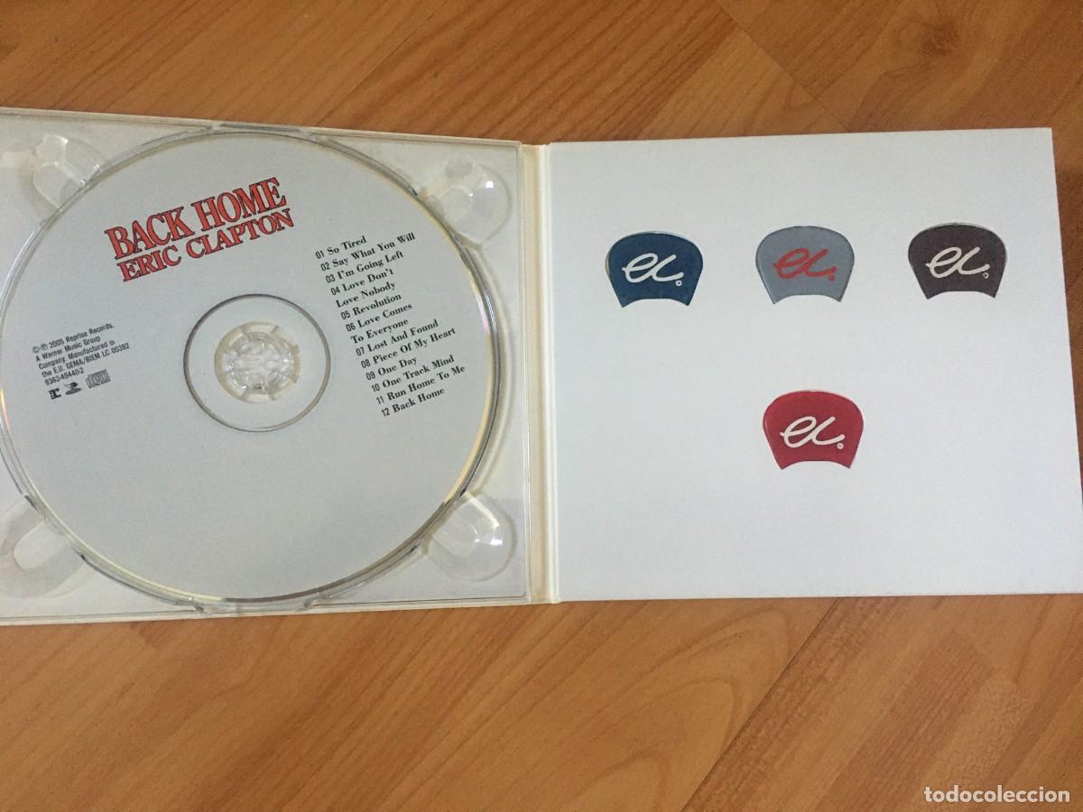CDs de m&uacute;sica: ERIC CLAPTON &rdquo;Back Home&rdquo; Limited Editon + 4 p&uacute;as. - Foto 3