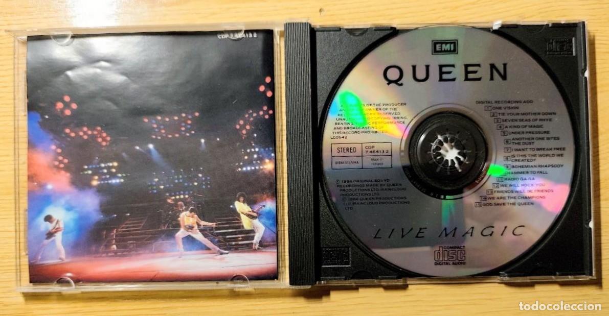 CDs de m&uacute;sica: CD QUEEN Live Magic- 1986 EMI - Foto 2