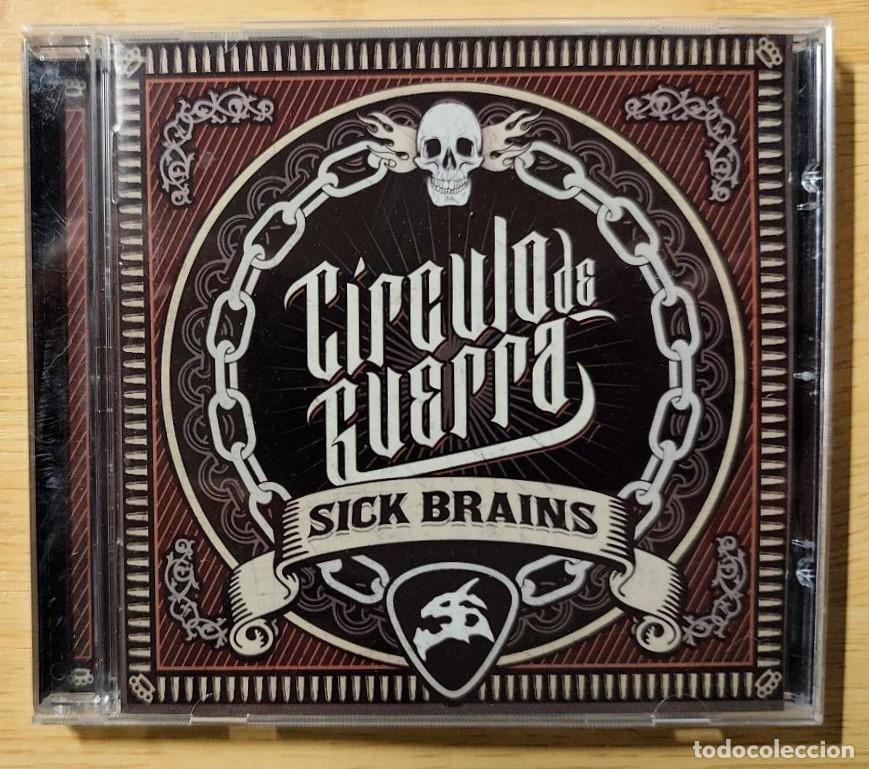CDs de m&uacute;sica: CD SICK BRAINS CIRCULO DE GUERRA 2012 ZARAGOZA GUILLERMO MATA ROBERTO MONTA&Ntilde;ES JOSE TAFALLA
