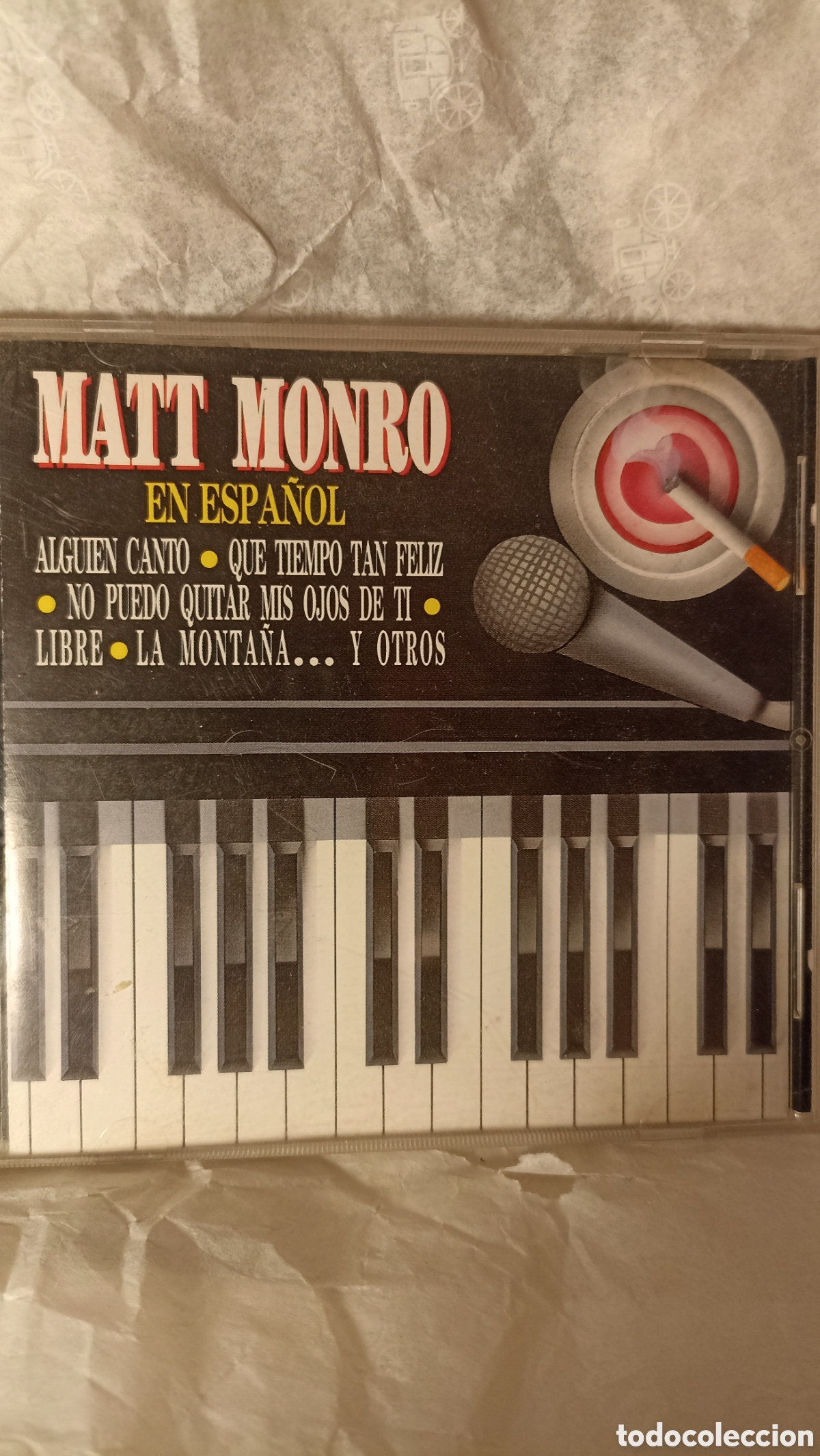 CDs de m&uacute;sica: &rdquo;En Espa&ntilde;ol&rdquo; del cantante brit&aacute;nico Matt Monro.