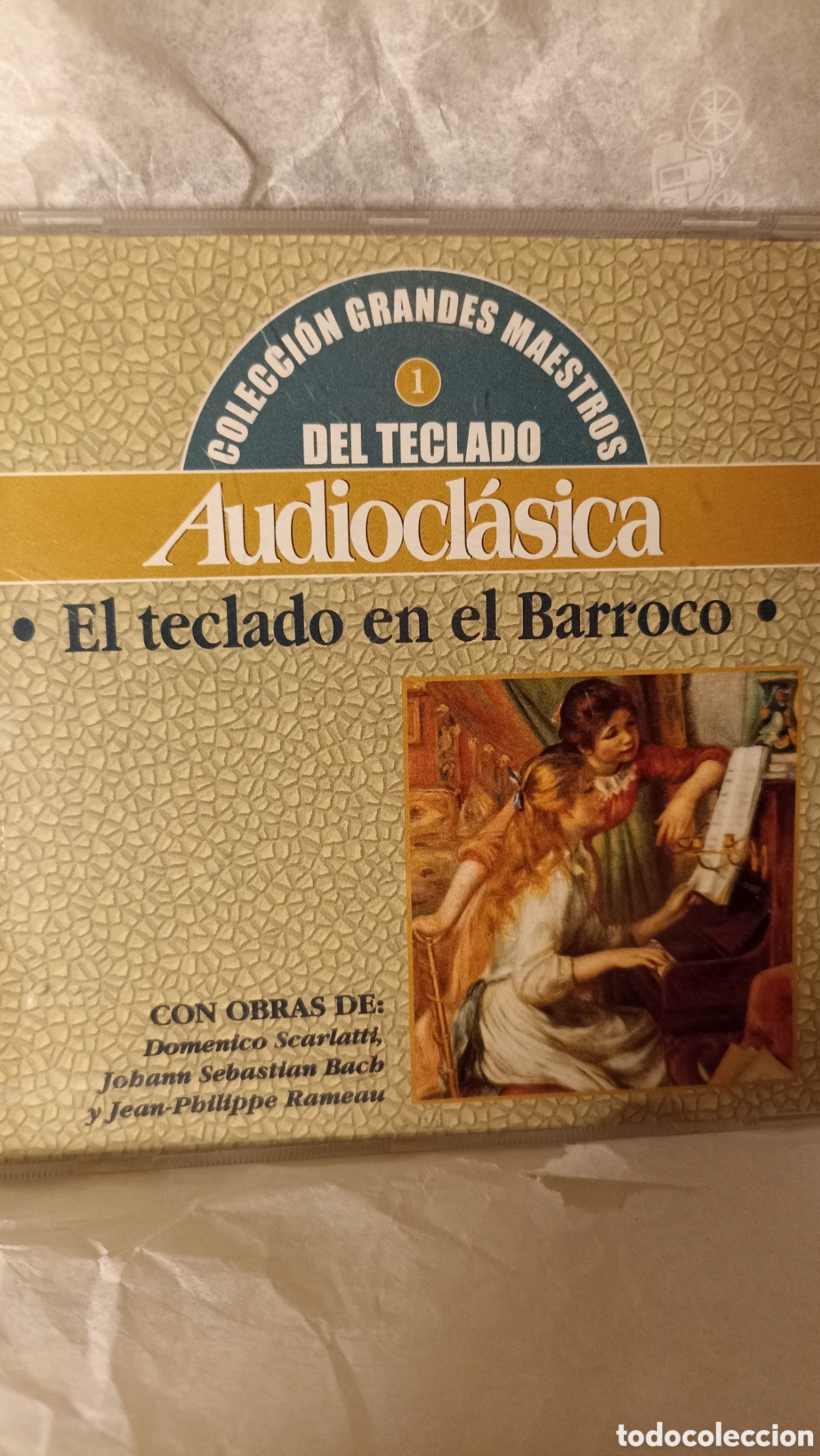 CDs de m&uacute;sica: MINT!!Domenico Scarlatti, Johann Sebastian Bach y Jean-Philippe Rameau.