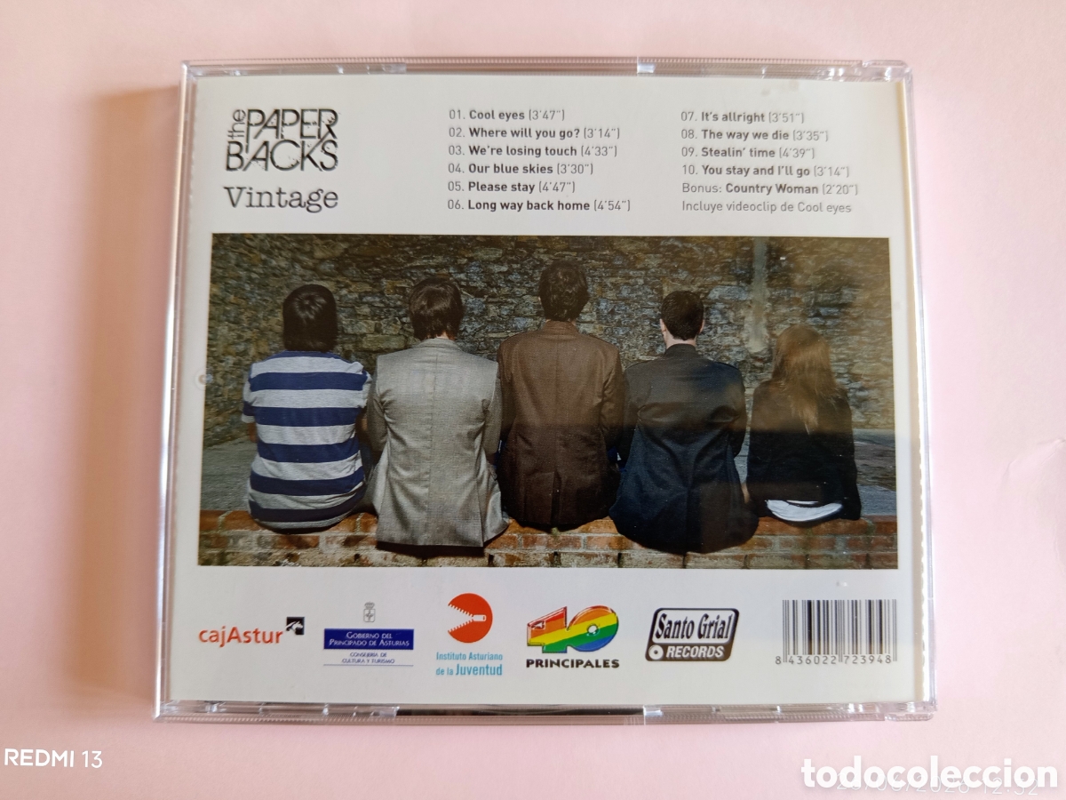 CDs de m&uacute;sica: THE PAPERBLACKS &Aacute;LBUM VINTAGE