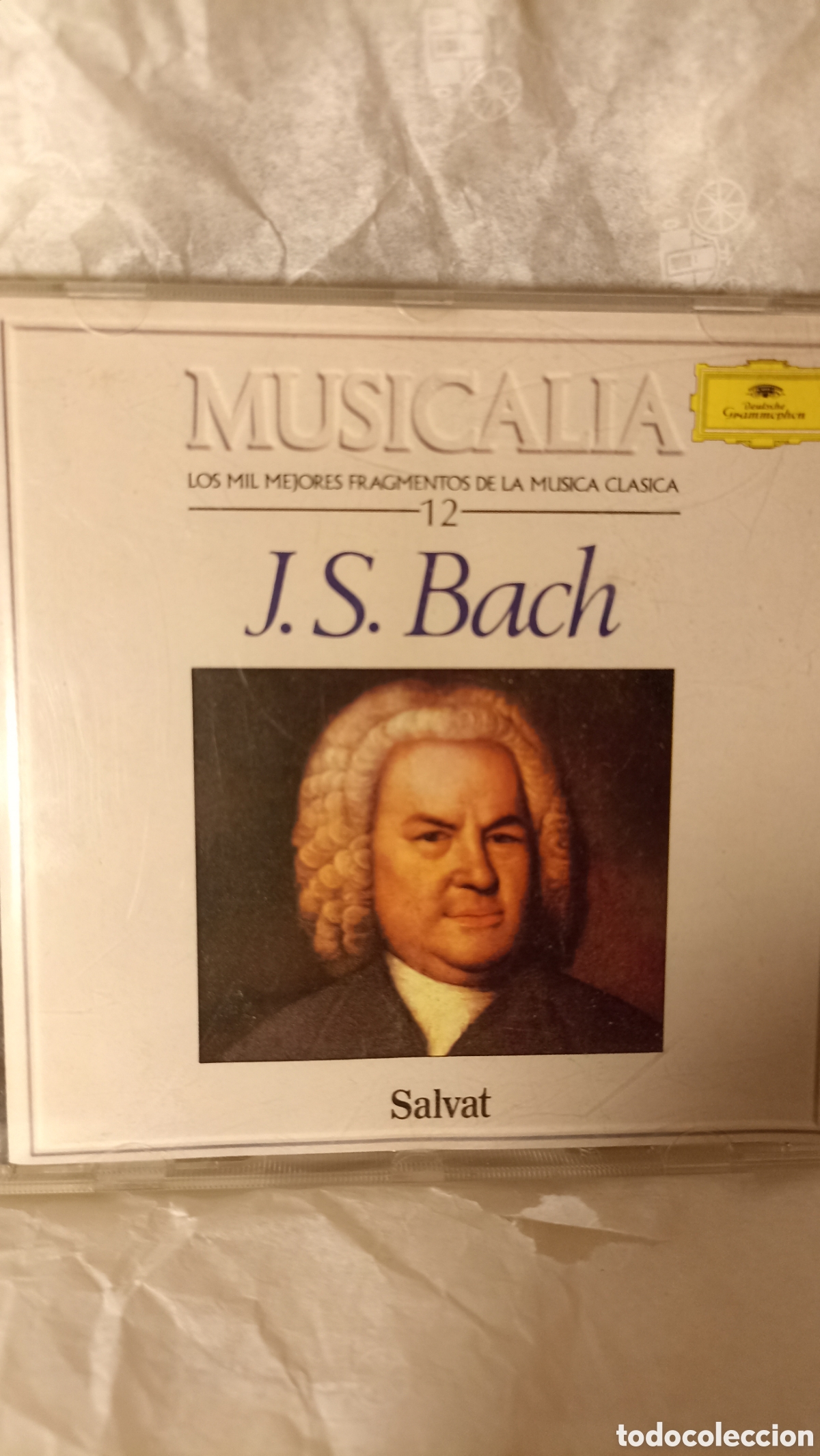CDs de m&uacute;sica: MUSICALIA * J.S. BACH * SALVAT N&deg; 12 DISCO * LOS MIL MEJORES FRAGMENTOS DE LA MUSICA CLASICA *