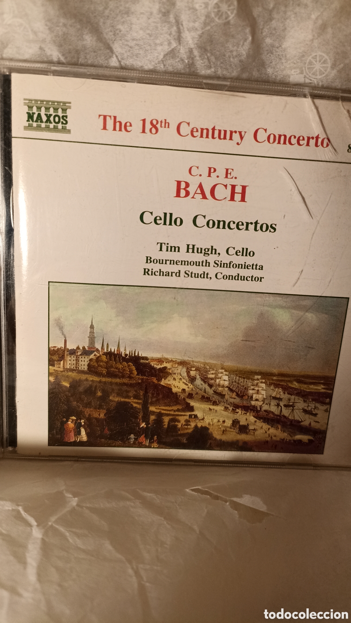 CDs de m&uacute;sica: MINT!!Conciertos para violonchelo de C.P.E. Bach.