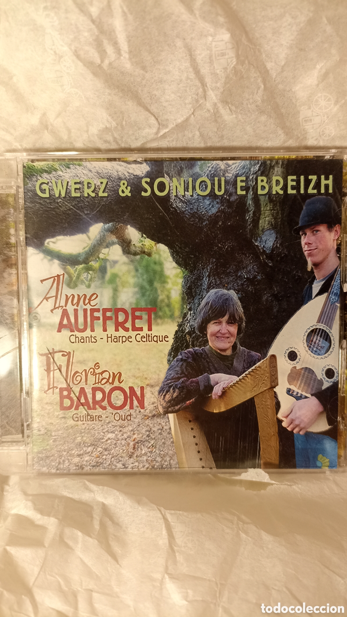 CDs de m&uacute;sica: MINT!!Gwerz & Sonjou E Breizh de Anne Auffret y Florian Baron, lanzado en 2010 por el sello Keltia M