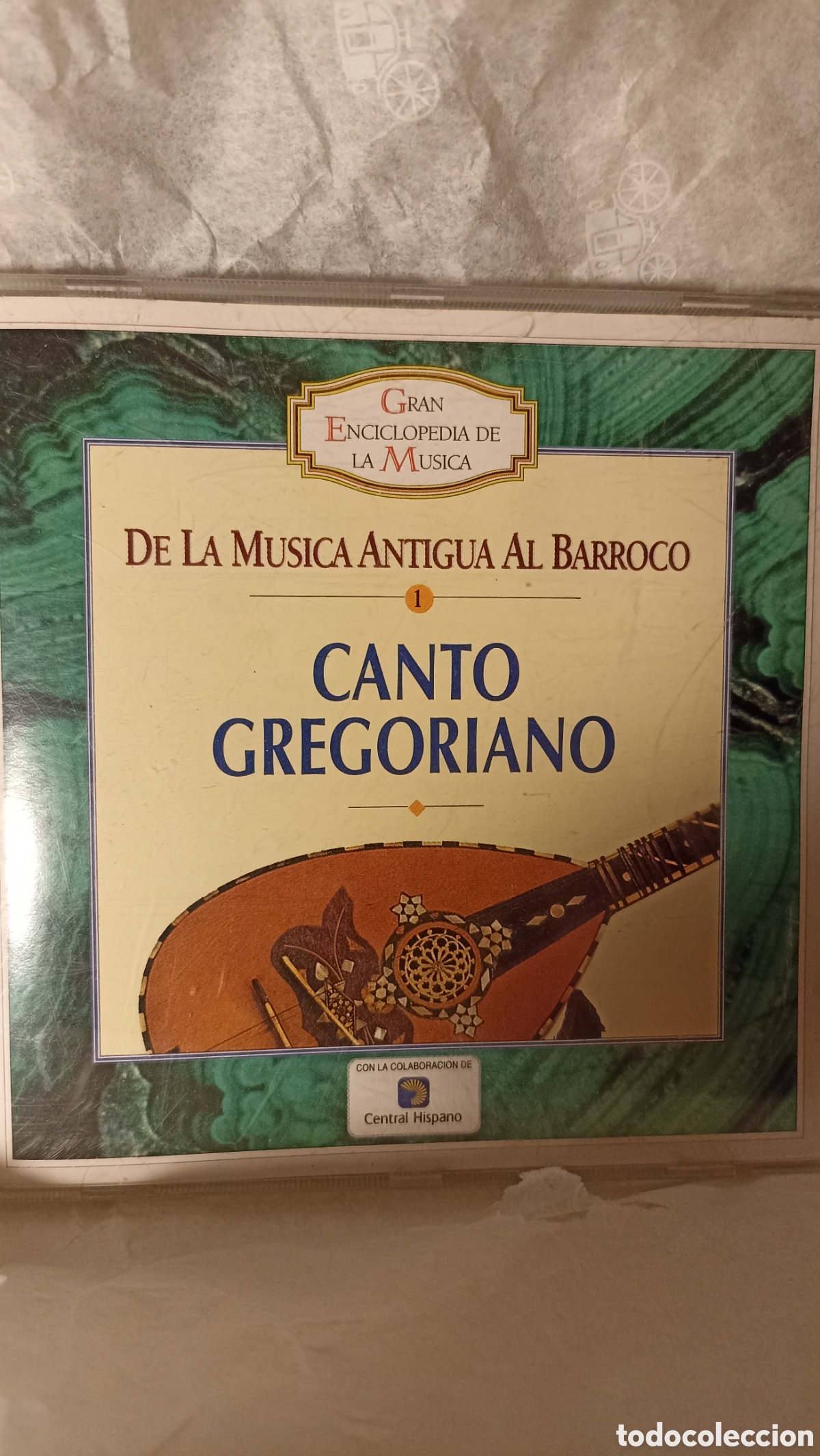 CDs de m&uacute;sica: MINT!!CD DE LA MUSICA ANTIGUA AL BARROCO CANTO GREGORIANO GRAN ENCICLOPEDIA DE LA MUSICA 1