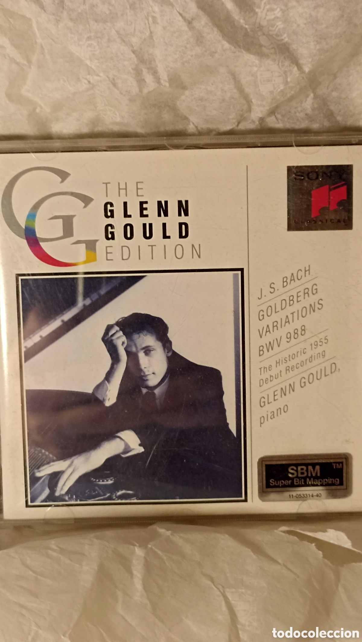 CDs de m&uacute;sica: J.S. Bach: Goldberg Variations&rdquo; de la serie &rdquo;The Glenn Gould Edition&rdquo; por Sony Classical.