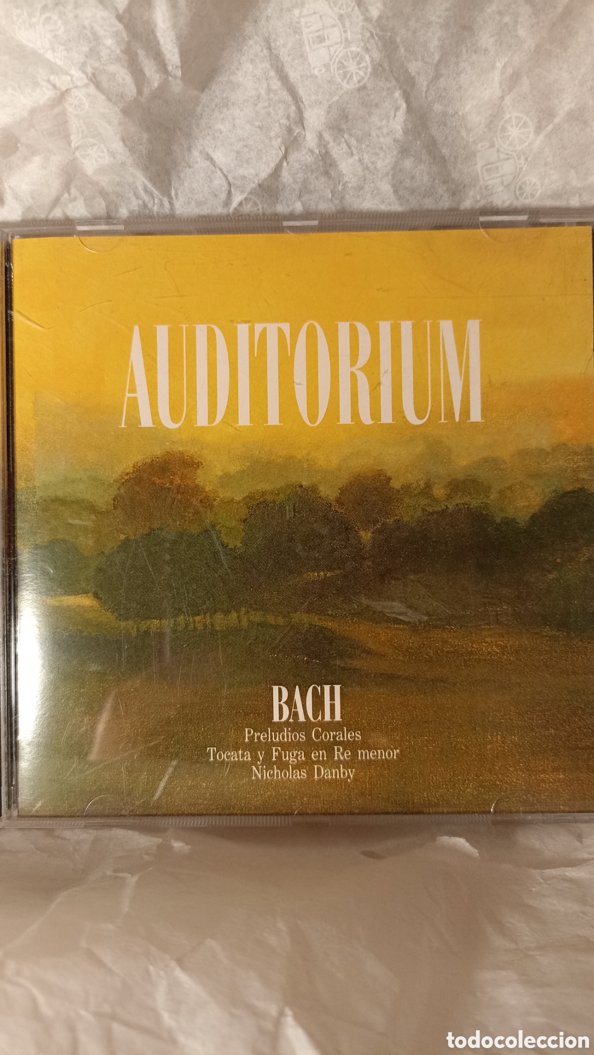 CDs de m&uacute;sica: MINT!!Johann Sebastian Bach, incluyendo Preludios Corales y la Tocata y Fuga en Re menor.