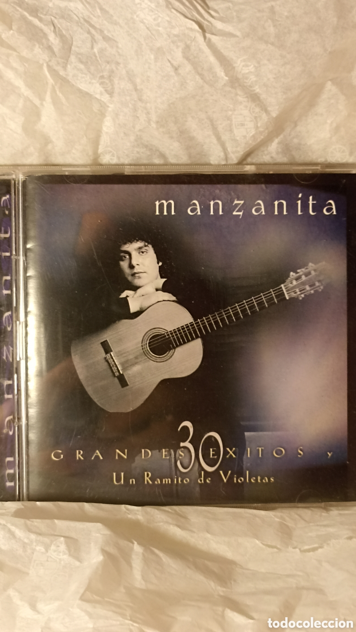 CDs de m&uacute;sica: Manzanita, 30 Grandes &eacute;xitos y un ramito de violetas, doble, 2 CD, Sony,