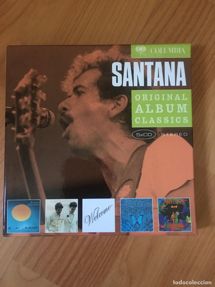 CDs de m&uacute;sica: SANTANA ORIGINAL ALBUM CLASSICS BOX. 5 CD&acute;s