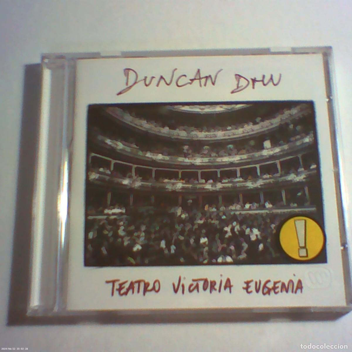 CDs de m&uacute;sica: cd duncan dhu. teatro victoria eugenia. gasa 1996 spain. 18 temas (seminuevo)