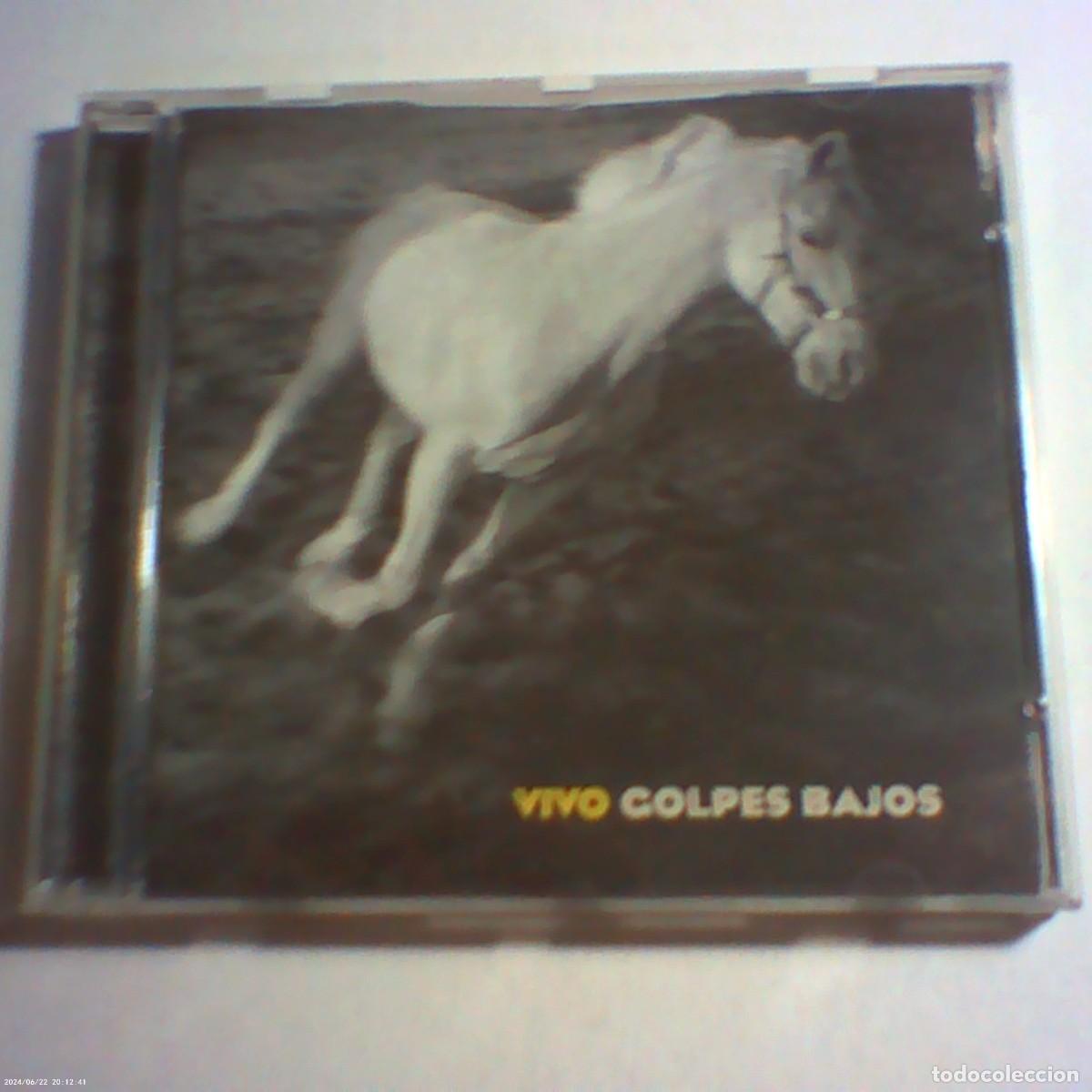CDs de m&uacute;sica: cd golpes bajos. vivo. nuevos medios 1998 spain. 13 temas. libreto (seminuevo)