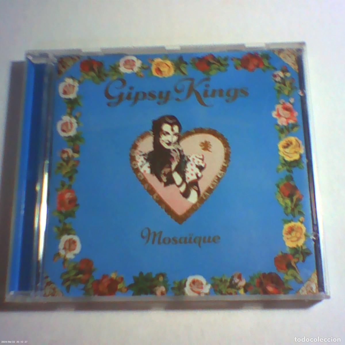 CDs de m&uacute;sica: cd gipsy king. mosa&iuml;que. columbia 1989 france. 12 temas (seminuevo)