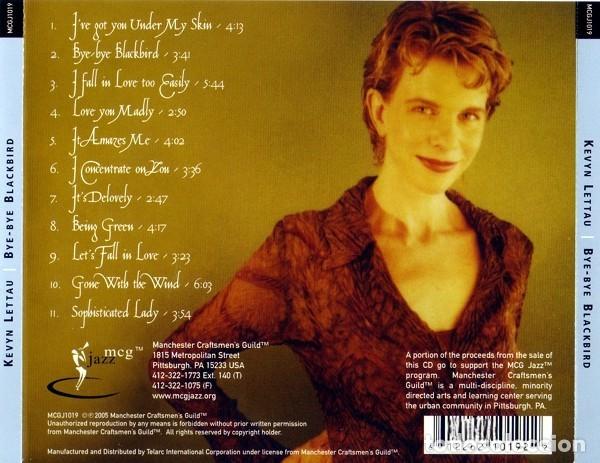 CDs de m&uacute;sica: Kevyn Lettau &ndash; Bye-Bye Blackbird - Foto 2