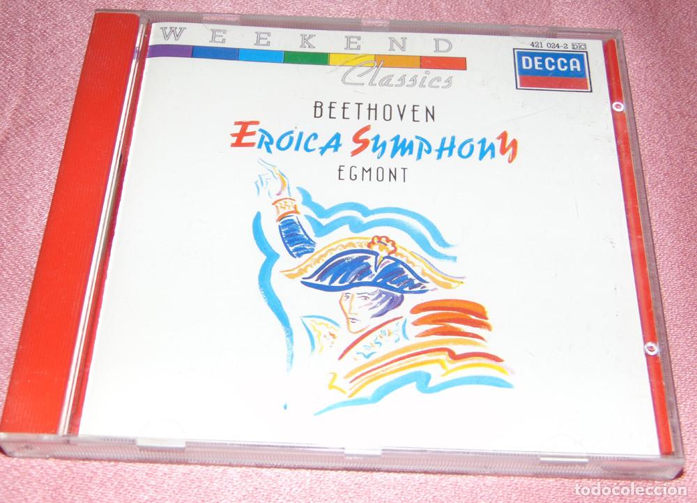CDs de m&uacute;sica: BEETHOVEN - EROICA SYMPHONY - EGMONT - HANS SCHMIDT ISSERSTEDT - SZELL - CD ALBUM MADE IN GERMANY